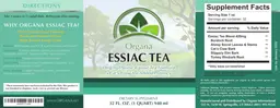 Label for Essiac Tea