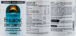 Label for Hyaluronic Joint Complex