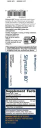 Label for Silymarin 80