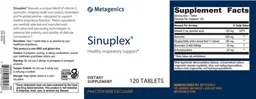 Label for Sinuplex