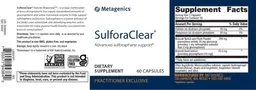 Label for SulforaClear