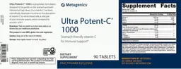 Label for Ultra Potent-C 1000