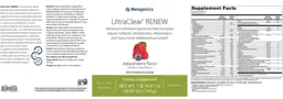 Label for UltraClear Renew Natural Berry Flavor
