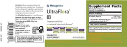 Label for UltraFlora IB