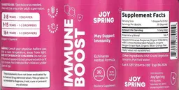 Label for Immune Boost