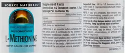Label for L-Methionine