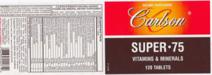 Super 75 Vitamins & Minerals