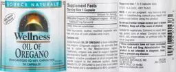 Label for Oil Of Oregano