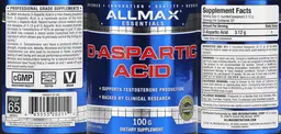 Label for D-Aspartic Acid