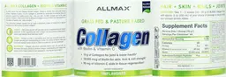 Label for Collagen with Biotin & Vitamin C Unflavored