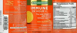 Label for Immune 24 Hour +