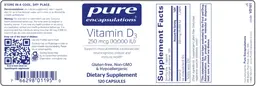 Vitamin D3 250 mcg (10,000 IU)