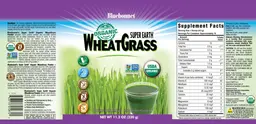 Label for Organic WheatGrass