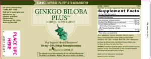 Ginkgo Biloba Plus