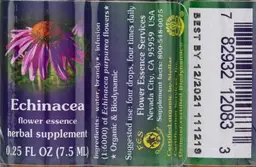 Label for Echinacea Flower Essence
