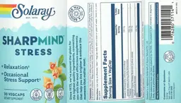 Label for SharpMind Stress