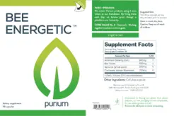 Label for Bee Energetic