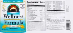 Label for Wellness Formula