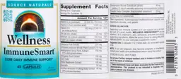 Label for Wellness ImmuneSmart