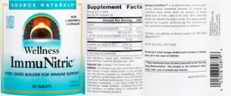 Label for Wellness ImmuNitric