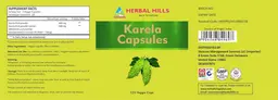 Label for Karela Capsules