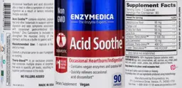 Label for Acid Soothe