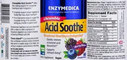Chewable Acid Soothe Berry Flavor