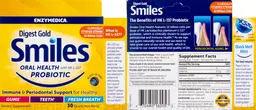 Label for Digest Gold Smiles