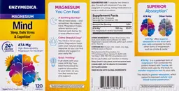 Label for Magnesium Mind
