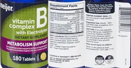 Label for Vitamin B Complex with Electrolytes