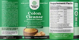 Label for Colon Cleanse