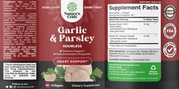 Label for Garlic & Parsley