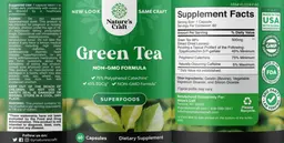 Label for Green Tea