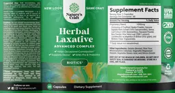 Label for Herbal Laxative