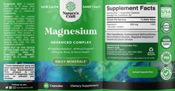 Label for Magnesium