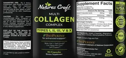Label for Multi Collagen Complex