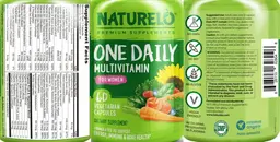 Label for One Daily Multivitamin for Women