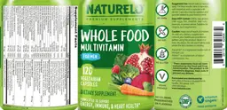 Label for Whole Food Multivitamin for Men