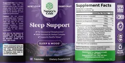 Label for Sleep Support
