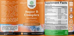 Label for Super B Complex