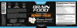 Label for Brain Food