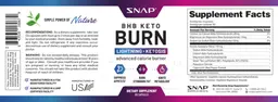 Label for BHB Keto Burn