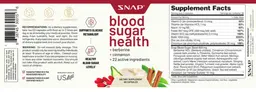 Label for Blood Sugar Health