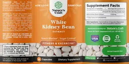 Label for White Kidney Bean Extract