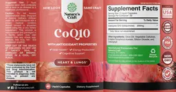 Label for CoQ10