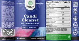 Label for Candi Cleanse
