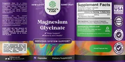 Label for Magnesium Glycinate
