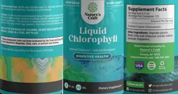 Label for Liquid Chlorophyll