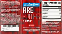 Label for Fire Bullets K-Cytro