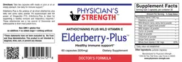 Label for Elderberry-Plus